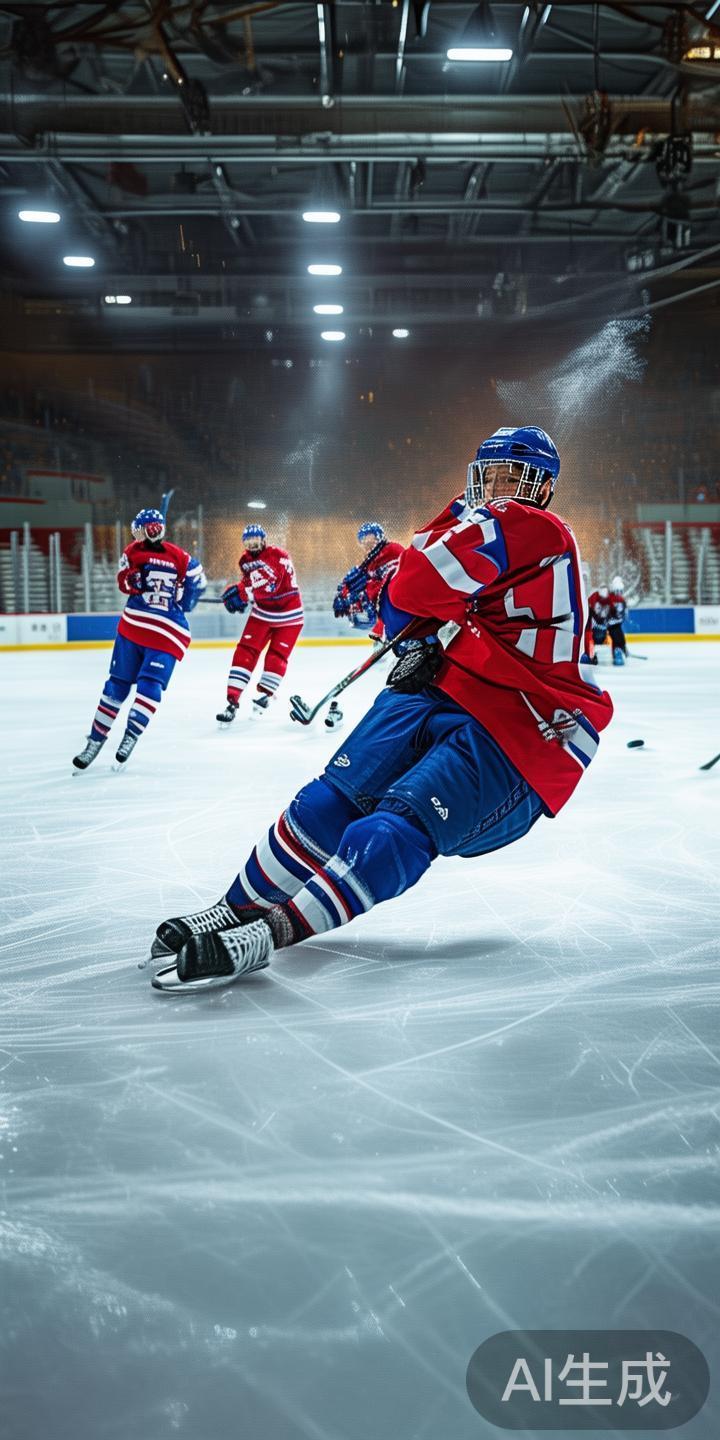 众所周知，冰球的比赛场地快节奏、技巧要求极高，并且