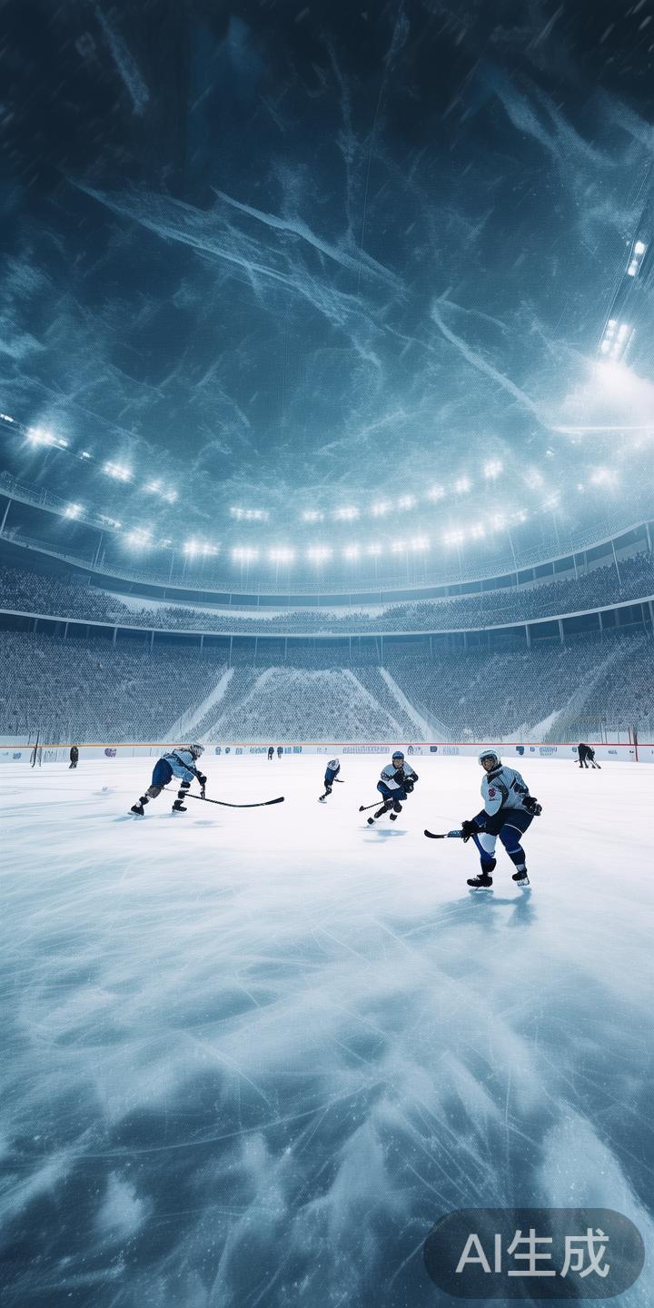 在冬日的冰面上，激情与速度的碰撞点燃了所有观众的热