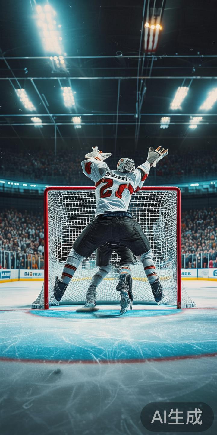 冰球突破点球大战：激情对决中的精彩瞬间与激烈对抗